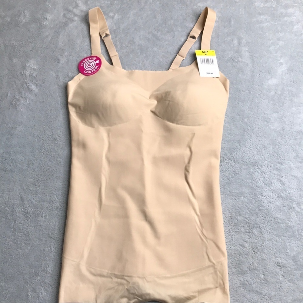 Maidenform Women's Shapewear Firm Control Power Players Shaping Cami Size M New